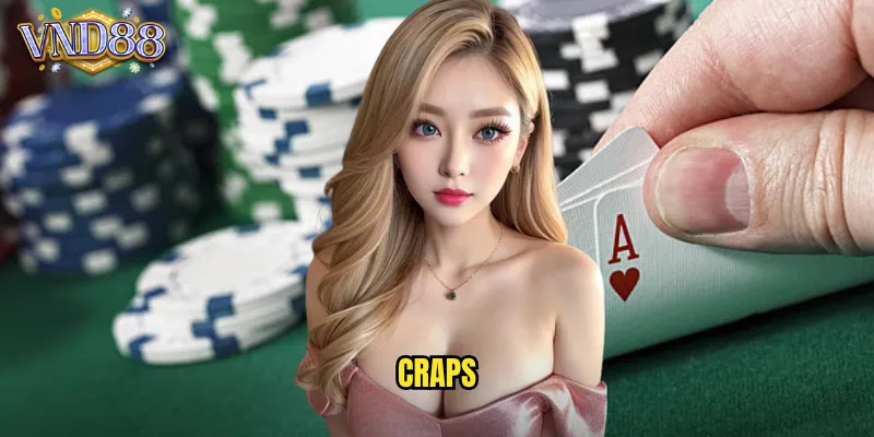 Craps VND88 Trò Chơi Xúc Xắc Sôi Động Từ Las Vegas 6 Craps